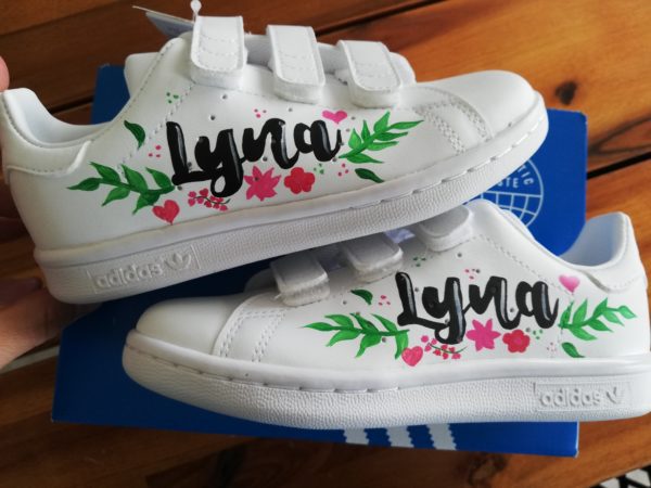 Adidas stan smith fille rose – Image 3