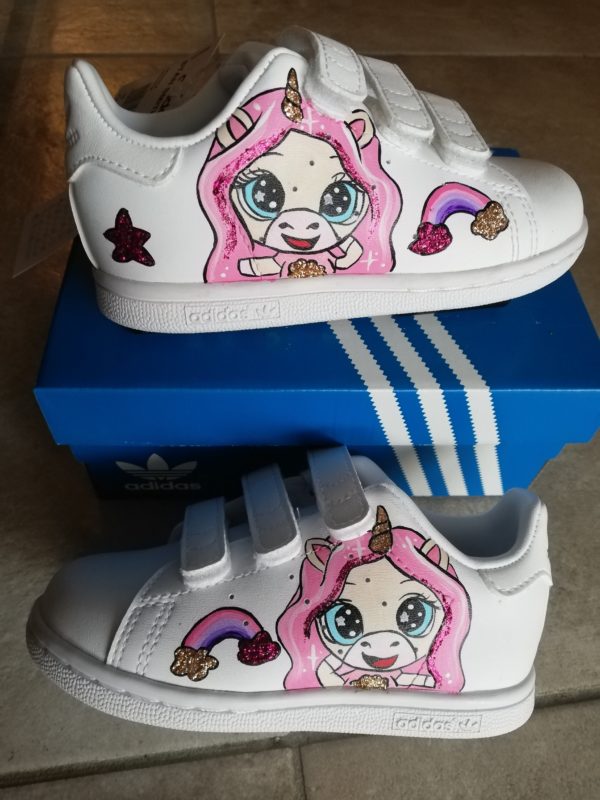 Adidas stan smith fille rose – Image 2
